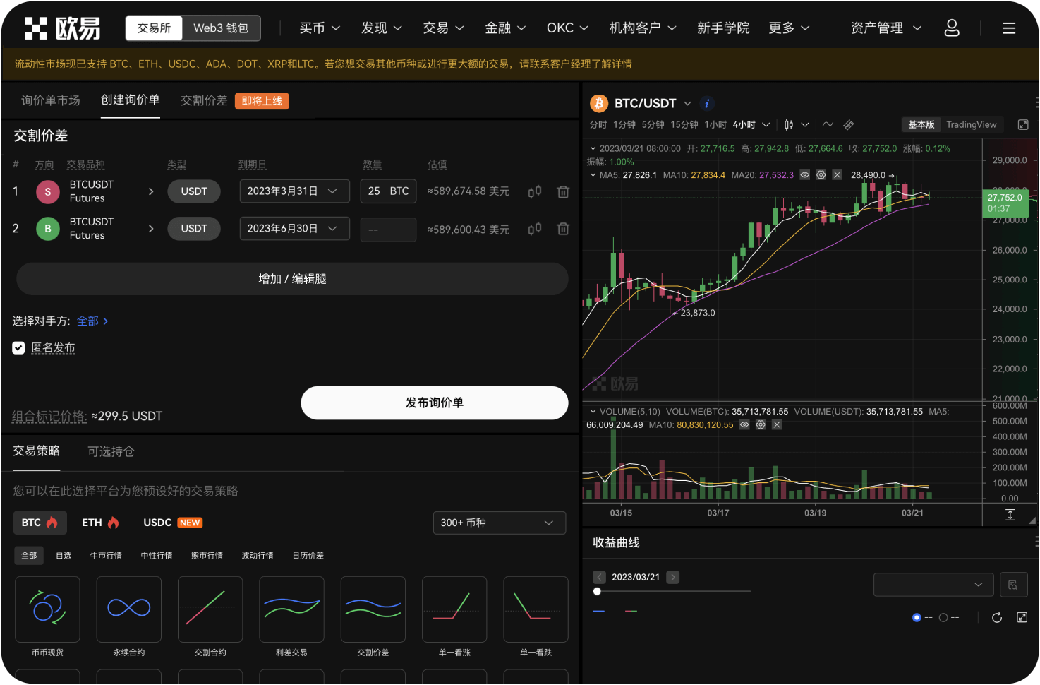 热币交易所的“深度图”怎么看